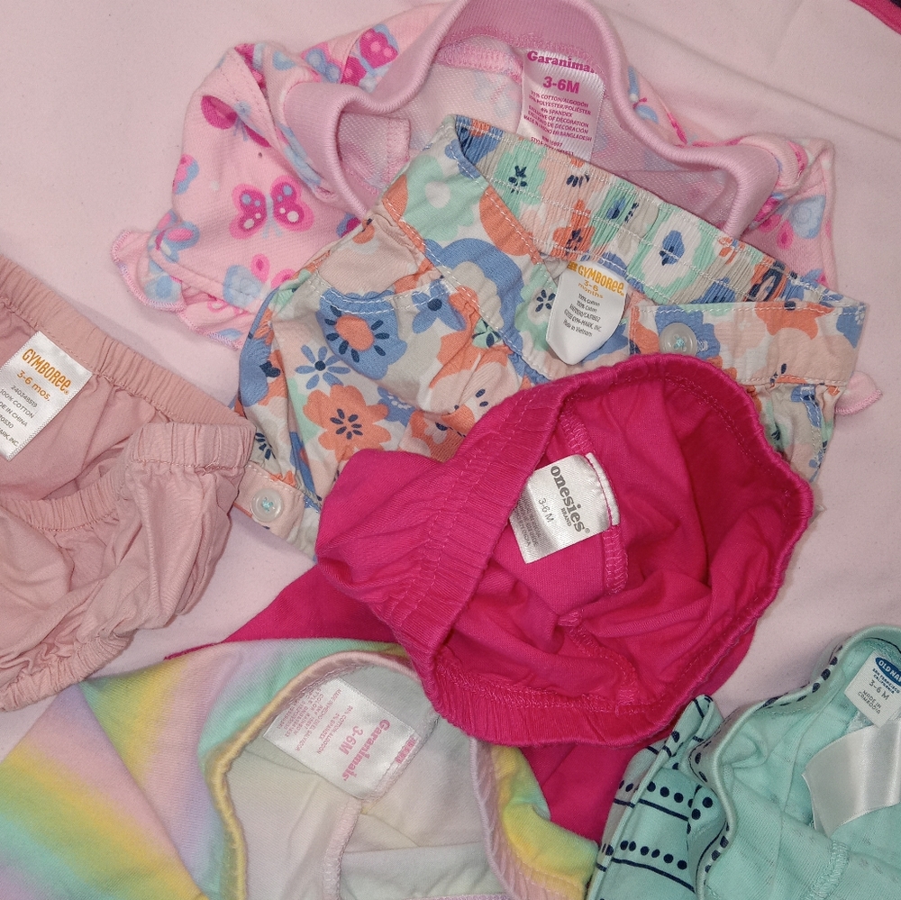 Baby Girl 10pc Bundle 3-6M - Picture 6 of 6